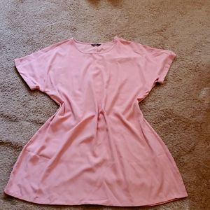 Shein Curve Pink Shift Dress